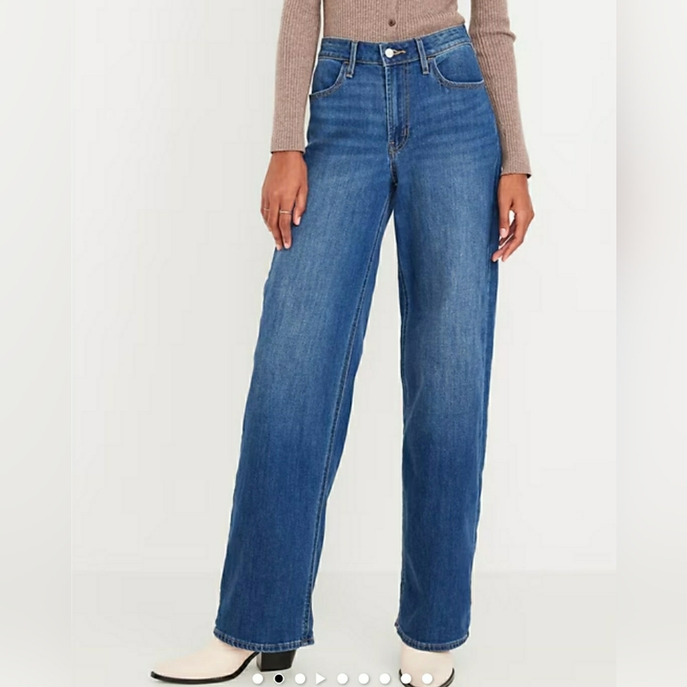 NEW! Old Navy High Rise Wow Wide Leg